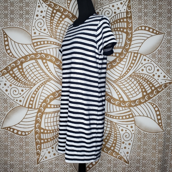 Ralph Lauren Sequined Striped Dress - Picture 6 of 13